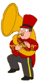 Marching Band Tubist