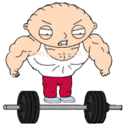 Family guy peter on steroids