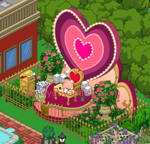 Cupid Note Writing Event Area